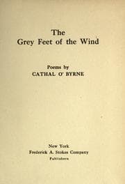 Tapa de The grey feet of the wind