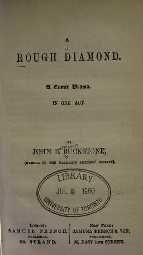 Tapa de A rough diamond