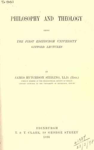 Tapa de Philosophy and theology
