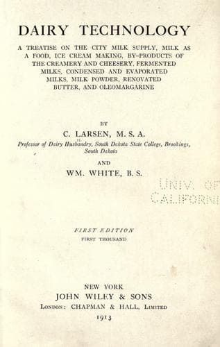 Tapa de Dairy technology