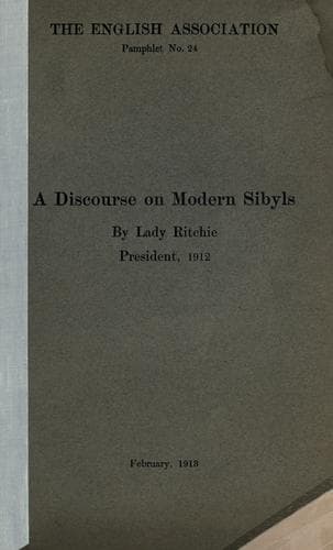 Tapa de A discourse on modern Sibyls