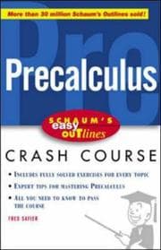 Tapa de Easy Outline of Precalculus