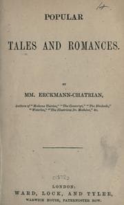 Tapa de Popular tales and romances