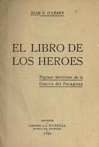 Tapa de El libro de los h©Øeroes