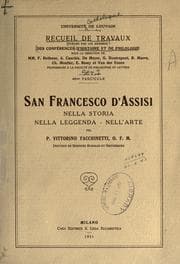 Tapa de San Francesco d'Assisi nella storia, nella leggenda, nell'arte ..