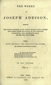Tapa de Works, including the whole contents of Bp. Hurd's edition