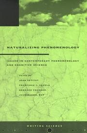 Tapa de Naturalizing phenomenology