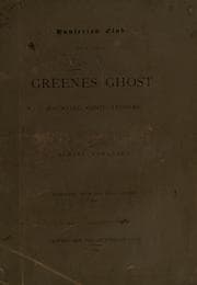 Tapa de Greenes ghost havnting conie-catchers