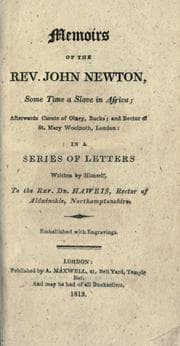 Tapa de Memoirs of the Rev. John Newton
