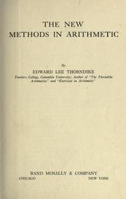 Tapa de The new methods in arithmetic