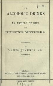 Tapa de On alcoholic drinks as an article of diet for nursing mothers
