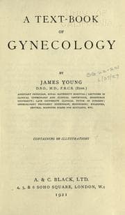 Tapa de A text-book of gynecology