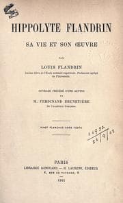 Tapa de Hippolyte Flandrin