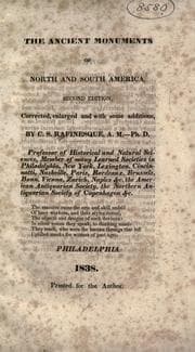 Tapa de The ancient monuments of North and South America