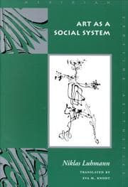 Tapa de Art as a Social System (Meridian: Crossing Aesthetics)