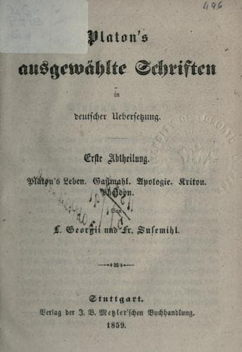 Tapa de Ausgewählte Schriften