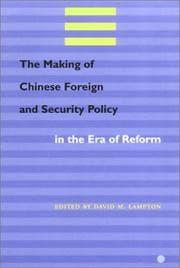 Tapa de The Making of Chinese Foreign and Security Policy in the Era of Reform