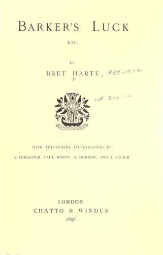 Tapa de Barker's luck