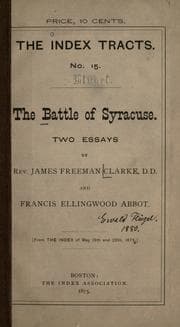 Tapa de The battle of Syracuse
