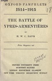 Tapa de The Battle of Ypres-Armentières