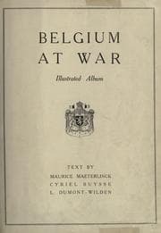 Tapa de Belgium at war
