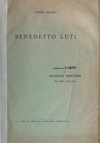 Tapa de Benedetto Luti