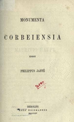 Tapa de Bibliotheca Rerum Germanicarum