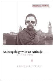 Tapa de Anthropology with an Attitude