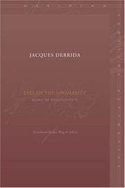 Tapa de Eyes of the University: Right to Philosophy 2 (Meridian: Crossing Aesthetics)