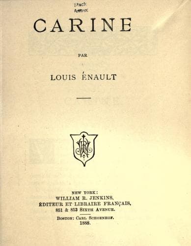 Tapa de Carine