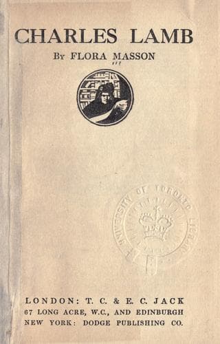 Tapa de Charles Lamb.