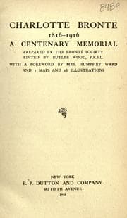 Tapa de Charlotte Bronte, 1816-1916