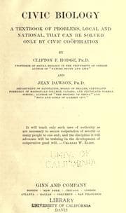 Tapa de Civic biology