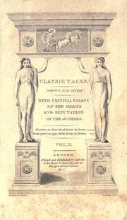 Tapa de Classic tales, serious and lively