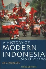 Tapa de A history of modern Indonesia since c. 1200
