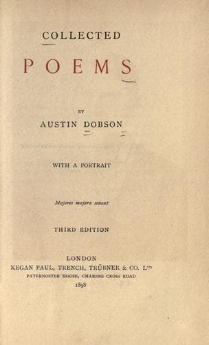 Tapa de Collected poems