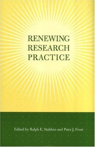 Tapa de Renewing Research Practice
