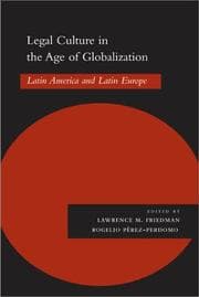 Tapa de Legal culture in the age of globalization