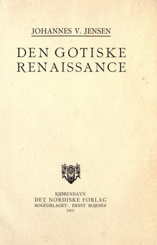 Tapa de Den gotiske renaissance