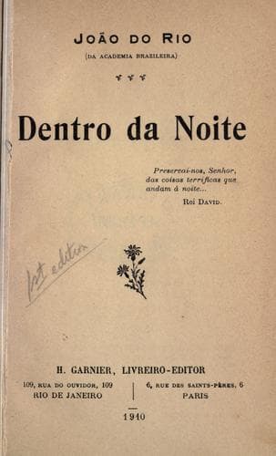 Tapa de Dentro da noite