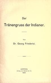 Tapa de Der Tränengruss der Indianer