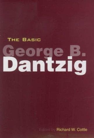 Tapa de The Basic George B. Dantzig (Stanford Business Books)