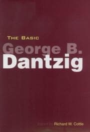 Tapa de The Basic George B. Dantzig (Stanford Business Books)