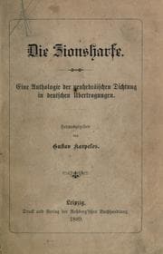 Tapa de Die Zionsharfe