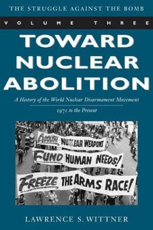 Tapa de Toward Nuclear Abolition