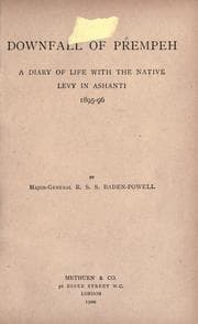 Tapa de The downfall of Prempeh