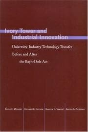 Tapa de Ivory tower and industrial innovation