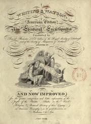 Tapa de The Edinburgh encyclopædia conducted by David Brewster, with the assistance of gentlemen eminent in science and literature
