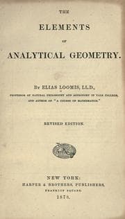 Tapa de The elements of analytical geometry ; Elements of the differential and integral calculus. Rev. ed