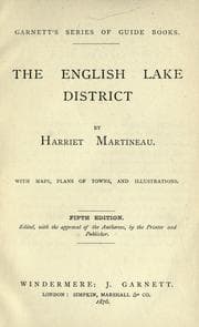 Tapa de The English lake district